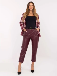 Spodnie IT SP model 21441131 bordowy - FPrice