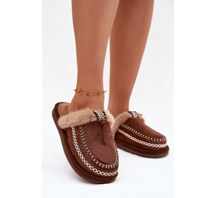 Pantofle model 222279 Step in style Pantofle model 222279 Step in style