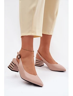 Sandály na podpatku  model 226500 Step in style