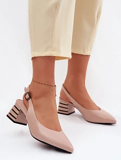 Sandály na podpatku  model 226500 Step in style
