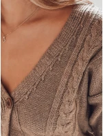 Dámský svetr MELANIA chocolate FashionStreet MY1653