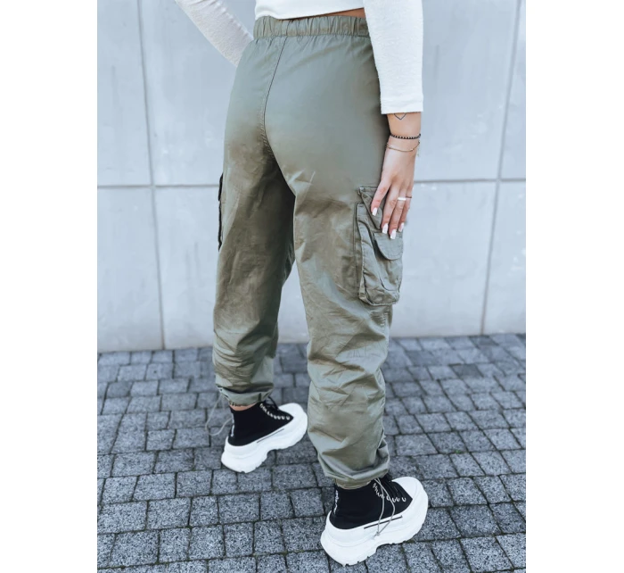 Dámské padákové kalhoty green Dstreet model 21971104 - FashionStreet