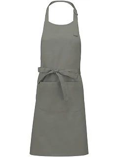 Kariban K 885 Zástěra s laclem 20.K885 light grey
