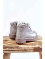Dětské Boty Se Zipem stříbrné Dexter Dětské Boty Se Zipem stříbrné Dexter