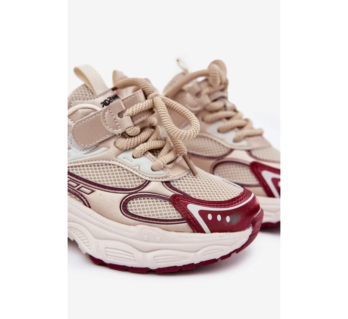 Lehké Dětské Tenisky Na Silné Podešvi Zlaté Xairana Lehké Dětské Tenisky Na Silné Podešvi Zlaté Xairana