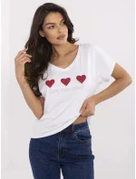 T shirt CLM TS model 21116691 biały - FPrice