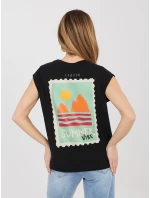 T shirt model 22027632 czarny - FPrice