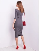 Šaty CZ SK 4196.00 tmavě šedá