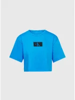 Dámský top QS6946E CC4 modré - Calvin Klein