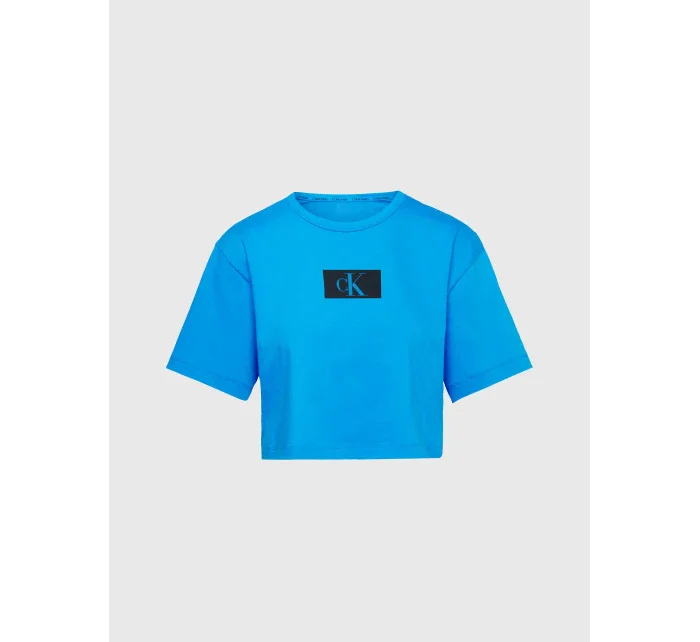 Dámský top QS6946E CC4 modré - Calvin Klein