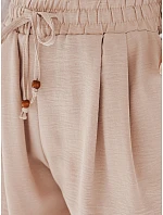 Dámské látkové šortky SUMMER khaki Dstreet model 21987203 - FashionStreet Dámské látkové šortky SUMMER khaki Dstreet model 21987203 - FashionStreet