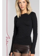 Halenka Gatta Zień 43161 Bezešvý monogram 01F S-XL Halenka Gatta Zień 43161 Bezešvý monogram 01F S-XL