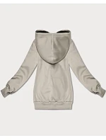 Volná klokaní mikina S'West beige (B-11#) Volná klokaní mikina S'West beige (B-11#)