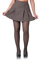 Dámské teplé punčochové kalhoty 80 DEN s flísem WARM & TRANSPARENT 80 DEN WITH FLEECE - BELLINDA - černá
