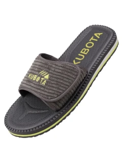 žabky na suchý zip graphite model 21721038 - Kubota