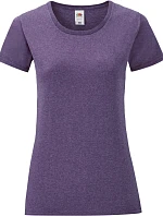 Fruit of the Loom Lady-Fit Iconic 150 T Dámské tričko 16.1432 heather purple