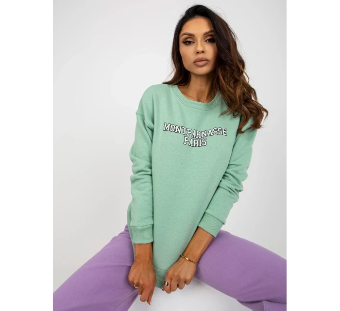Dámská mikina MA BL 2202032 mikina.28X světle zelená - FPrice