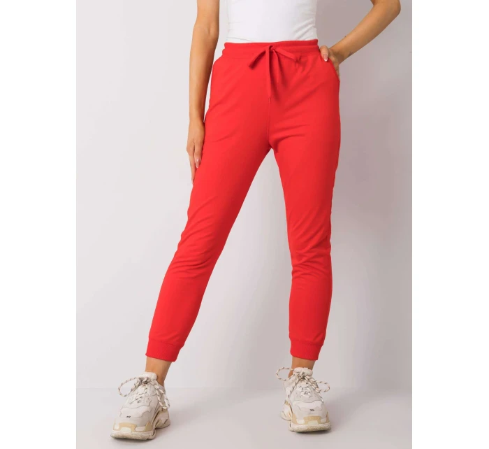 TO DR 1601003 tepláky.24 červená