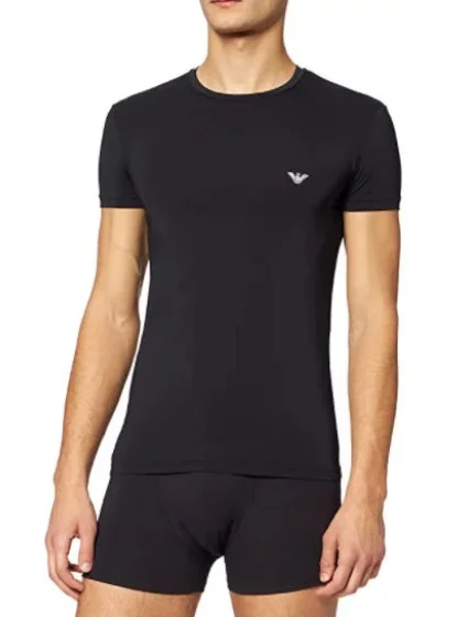 Pánské triko  00020 Černá  model 16259381 - Emporio Armani