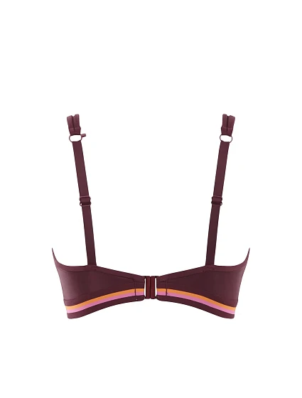 Vrchní díl plavek Kira model 18741473 bordový - Panache Vrchní díl plavek Kira model 18741473 bordový - Panache