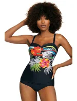 Dámské jednodílné plavky 8060BL10 3 Bali černá/mix barev - SELF