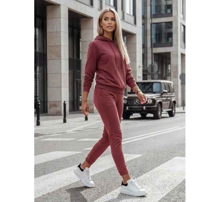 Dámská tepláková souprava MIGEL bordó FashionStreet AY1090
