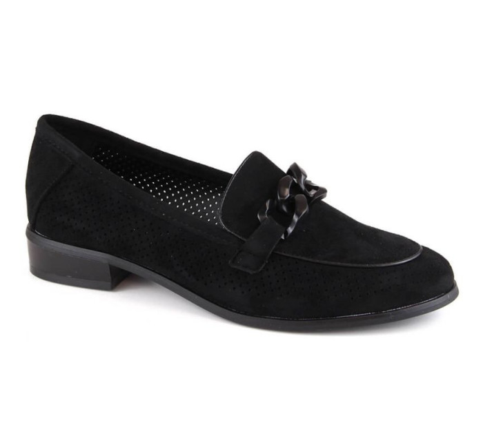 Semišové boty Potocki W WOL211A černé
