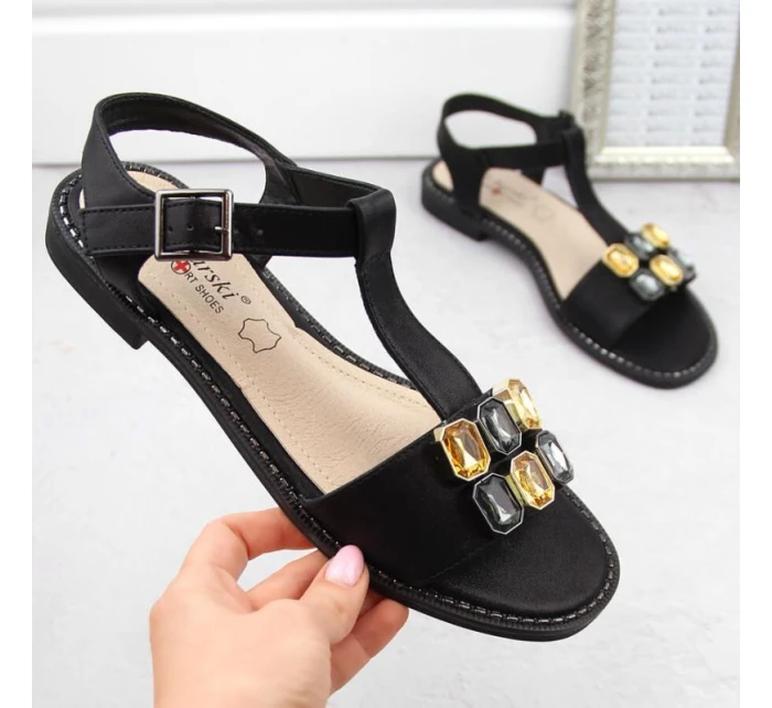 sandály W černá model 20118161 - S.Barski