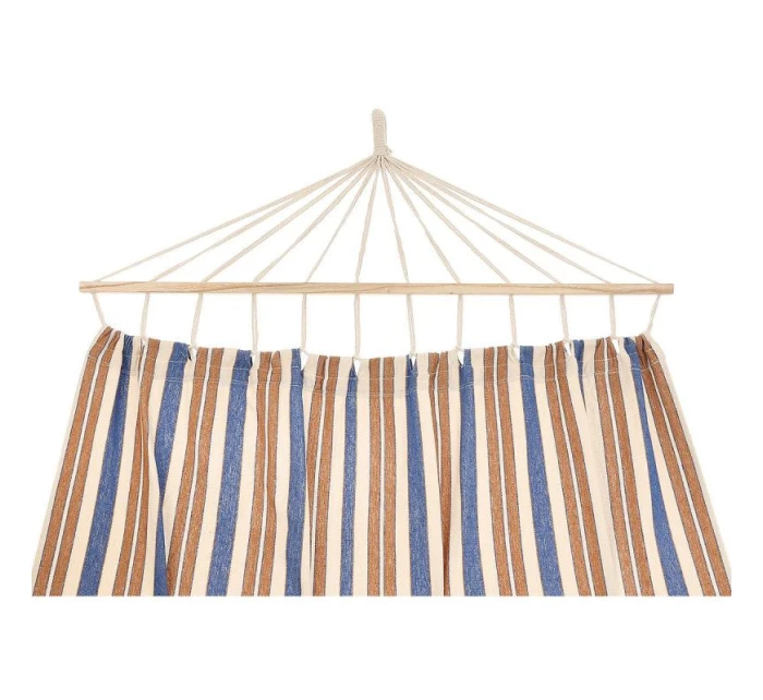 ZAHRADNÍ HAMMAK 1 OSOBA 200x100 cm s tyčí 1052182