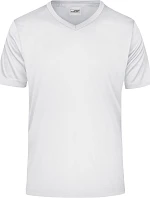 Daiber JN 736 Pánské sportovní tričko s výstřihem do V 02.0736 white
