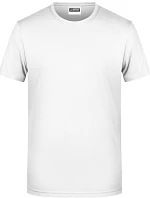Daiber 8008 Pánské tričko z bio bavlny 02.8008 white