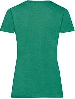 Fruit of the Loom Lady-Fit Valueweight T Dámské tričko 16.1372 retro heather green Fruit of the Loom Lady-Fit Valueweight T Dámské tričko 16.1372 retro heather green