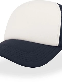 Rapper 5 panelová síťovaná kšiltovka model 22478743 navy - Atlantis Headwear