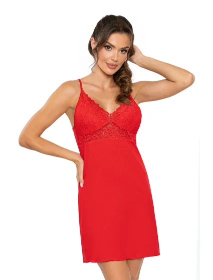 Gabi Červená noční košile - Donna