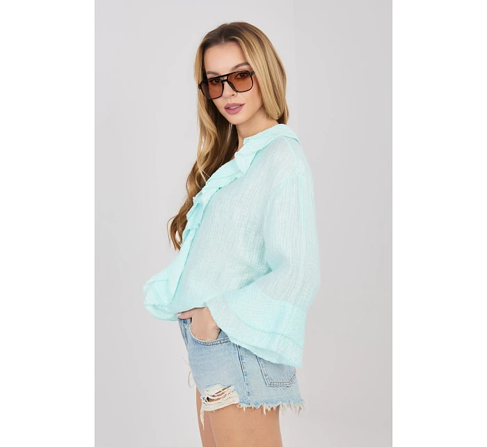 Košile s dlouhým rukávem  model 225517 Italy Moda