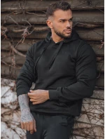 FashionStreet černá pánská tepláková souprava AX0736