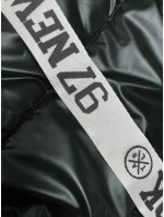 Dámská vesta v army barvě se stahovacími lemy model 18930965 - J.STYLE