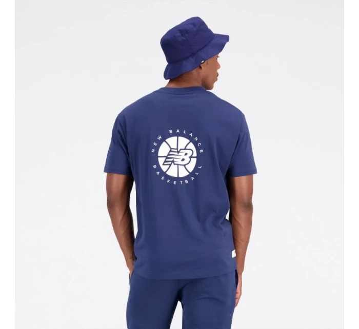 Tričko Top NB Hoops Essentials  M MT23582 pánské model 18884500 - New Balance