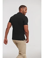 Pánské elastické piqué polo 10. black model 22473873 - Russell Athletic Pánské elastické piqué polo 10. black model 22473873 - Russell Athletic