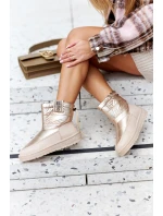 Dámské Sněhule Big Star model 21562603 Béžové - Big Star Shoes