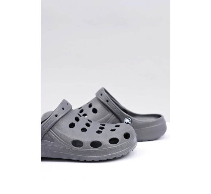 Pánské Klasické Nazouváky šedé Pánské Klasické Nazouváky šedé