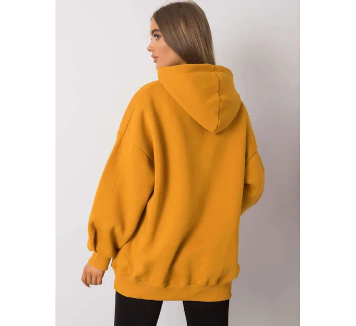 Mikina RV BL 6989.37X tmavě žlutá