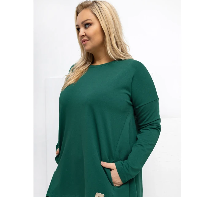 Tunika RV TU 5042.09X tmavě zelená Tunika RV TU 5042.09X tmavě zelená