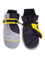 Dětské zimní lyžařské rukavice model 17959222 Grey - Yoclub