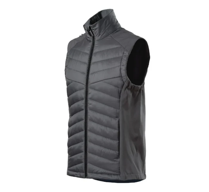 Cross hybridní vesta pánská light anthracite