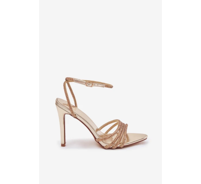 Sandály na podpatku model 222256 Step in style Sandály na podpatku model 222256 Step in style