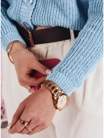 dámský oversize žebrovaný modrý Dstreet model 21986107 - FashionStreet dámský oversize žebrovaný modrý Dstreet model 21986107 - FashionStreet