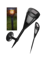 SOLÁRNÍ SVÍTILNA 2V1 S EFEKTEM PLAMENE 12 VEDLA SOLÁRNÍ SVÍTILNA 2V1 S EFEKTEM PLAMENE 12 VEDLA