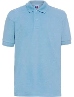 Russell Athletic 599B Dětské piqué polo z těžké bavlny 10.599B sky Russell Athletic 599B Dětské piqué polo z těžké bavlny 10.599B sky