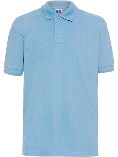 Russell Athletic 599B Dětské piqué polo z těžké bavlny 10.599B sky